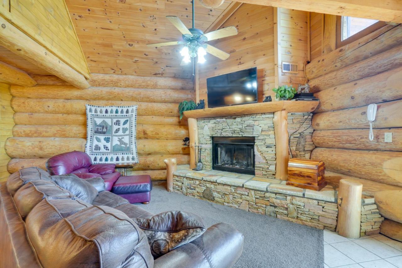 Smoky Mountain Vacation Rental Cabin With Hot Tub! Gatlinburg Eksteriør billede