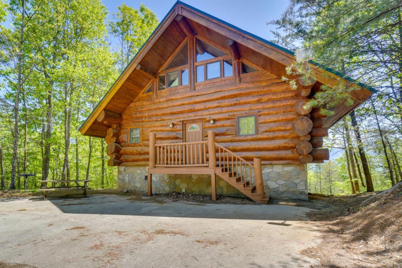 Smoky Mountain Vacation Rental Cabin With Hot Tub! Gatlinburg Eksteriør billede